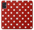 S2951 Red Polka Dots Case Cover Custodia per Samsung Galaxy A51 5G