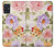 S3035 Sweet Flower Painting Case Cover Custodia per Samsung Galaxy A51 5G