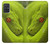 S0785 Green Snake Case Cover Custodia per Samsung Galaxy A71 5G
