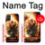 S0863 Hell Fire Skull Case Cover Custodia per Samsung Galaxy A71 5G [solo per A71 5G. NON per A71]