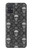 S2371 Skull Vintage Monochrome Pattern Case Cover Custodia per Samsung Galaxy A71 5G