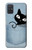 S2641 Pocket Black Cat Case Cover Custodia per Samsung Galaxy A71 5G