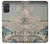 S3350 Utagawa Hiroshige Drum Bridge Yuhi Hill in Meguro Case Cover Custodia per Samsung Galaxy A71 5G
