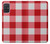 S3535 Red Gingham Case Cover Custodia per Samsung Galaxy A71 5G