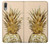 S3490 Gold Pineapple Case Cover Custodia per Sony Xperia L3