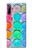 S3235 Watercolor Mixing Case Cover Custodia per Sony Xperia L4