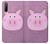 S3269 Pig Cartoon Case Cover Custodia per Sony Xperia L4