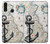 S1962 Nautical Chart Case Cover Custodia per Samsung Galaxy A20s