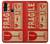 S3552 Vintage Fragile Label Art Case Cover Custodia per Samsung Galaxy A20s