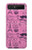 S2885 Paris Pink Case Cover Custodia per Samsung Galaxy Z Flip 5G S2885 Paris Pink Case Cover Custodia per Samsung Galaxy Z Flip 5G