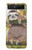 S3138 Cute Baby Sloth Paint Case Cover Custodia per Samsung Galaxy Z Flip 5G