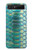 S3414 Green Snake Scale Graphic Print Case Cover Custodia per Samsung Galaxy Z Flip 5G S3414 Green Snake Scale Graphic Print Case Cover Custodia per Samsung Galaxy Z Flip 5G