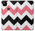 S1849 Pink Black Chevron Zigzag Case Cover Custodia per Google Pixel 4a S1849 Pink Black Chevron Zigzag Case Cover Custodia per Google Pixel 4a