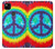 S1870 Tie Dye Peace Case Cover Custodia per Google Pixel 4a