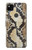 S2703 Snake Skin Texture Graphic Printed Case Cover Custodia per Google Pixel 4a