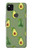 S3285 Avocado Fruit Pattern Case Cover Custodia per Google Pixel 4a