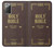 S2889 Holy Bible Cover King James Version Case Cover Custodia per Samsung Galaxy Note 20