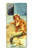 S3184 Little Mermaid Painting Case Cover Custodia per Samsung Galaxy Note 20