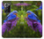 S1565 Bluebird of Happiness Blue Bird Case Cover Custodia per Samsung Galaxy Note 20 Ultra, Ultra 5G