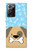 S2669 Cute Dog Paws Bones Cartoon Case Cover Custodia per Samsung Galaxy Note 20 Ultra, Ultra 5G