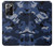 S2959 Navy Blue Camo Camouflage Case Cover Custodia per Samsung Galaxy Note 20 Ultra, Ultra 5G