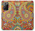 S3402 Floral Paisley Pattern Seamless Case Cover Custodia per Samsung Galaxy Note 20 Ultra, Ultra 5G