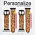CA0051 Giraffe Skin Cinturino in pelle e silicone Smartwatch per Apple Watch iWatch