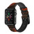 CA0086 Cobra Snake Skin Leather & Silicone Smart Watch Band Strap For Apple Watch iWatch