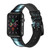 CA0095 Skull Soldier Zombie Leather & Silicone Smart Watch Band Strap For Apple Watch iWatch