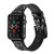 CA0204 Mayan Pattern Leather & Silicone Smart Watch Band Strap For Apple Watch iWatch