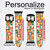CA0212 Western Pattern Cinturino in pelle e silicone Smartwatch per Apple Watch iWatch
