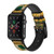CA0233 Gustav Klimt The Kiss Leather & Silicone Smart Watch Band Strap For Apple Watch iWatch