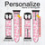 CA0245 Pink Leopard Pattern Cinturino in pelle e silicone Smartwatch per Apple Watch iWatch