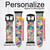 CA0292 Variation Pattern Cinturino in pelle e silicone Smartwatch per Apple Watch iWatch