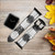 CA0343 Yin Yang Wood Graphic Printed Leather & Silicone Smart Watch Band Strap For Apple Watch iWatch