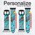 CA0406 Aqua Turquoise Gemstone Graphic Printed Cinturino in pelle e silicone Smartwatch per Apple Watch iWatch
