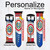 CA0538 Paraguay Flag Cinturino in pelle e silicone Smartwatch per Apple Watch iWatch