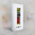 CA0539 Ecuador Flag Cinturino in pelle e silicone Smartwatch per Apple Watch iWatch