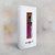 CA0609 Pink Peacock Feather Cinturino in pelle e silicone Smartwatch per Apple Watch iWatch