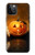 S1083 Pumpkin Spider Candles Halloween Case Cover Custodia per iPhone 12, iPhone 12 Pro