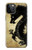S1482 Black Dragon Painting Case Cover Custodia per iPhone 12, iPhone 12 Pro