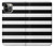 S1596 Black and White Striped Case Cover Custodia per iPhone 12, iPhone 12 Pro