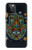 S3175 Hamsa Hand Mosaics Case Cover Custodia per iPhone 12, iPhone 12 Pro