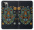 S3175 Hamsa Hand Mosaics Case Cover Custodia per iPhone 12, iPhone 12 Pro