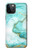 S3399 Green Marble Graphic Print Case Cover Custodia per iPhone 12, iPhone 12 Pro