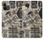 S3441 Vintage Travel Case Cover Custodia per iPhone 12, iPhone 12 Pro