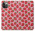 S3719 Strawberry Pattern Case Cover Custodia per iPhone 12, iPhone 12 Pro