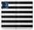 S1596 Black and White Striped Case Cover Custodia per iPhone 12 mini