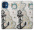 S1962 Nautical Chart Case Cover Custodia per iPhone 12 mini