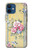 S2229 Vintage Flowers Case Cover Custodia per iPhone 12 mini